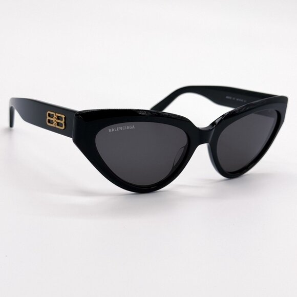 NEW BALENCIAGA SUNGLASSES BB0270S 001 BLACK WOMEN EYEWEAR main image 4